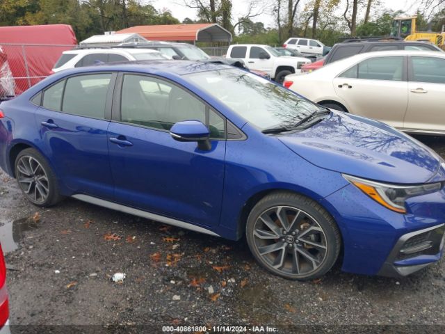 JTDS4RCE2LJ023660 Toyota COROLLA SE