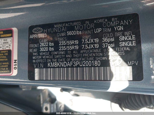 Hyundai Ioniq 5 Sel 2023 KM8KNDAF3PU200180 Image 9