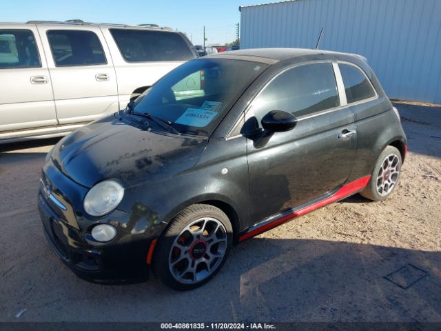 2012 FIAT 500 3C3CFFBR0CT371097 Photo 1
