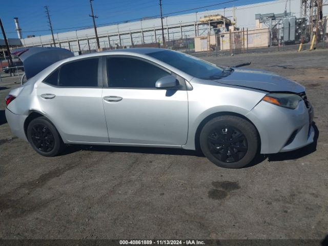 5YFBURHE5GP445996 Toyota COROLLA LE