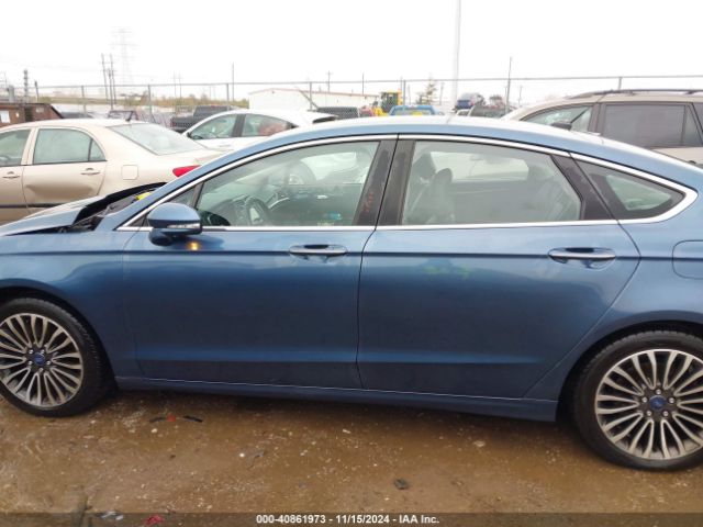 3FA6P0K95JR155975 Ford Fusion Titanium