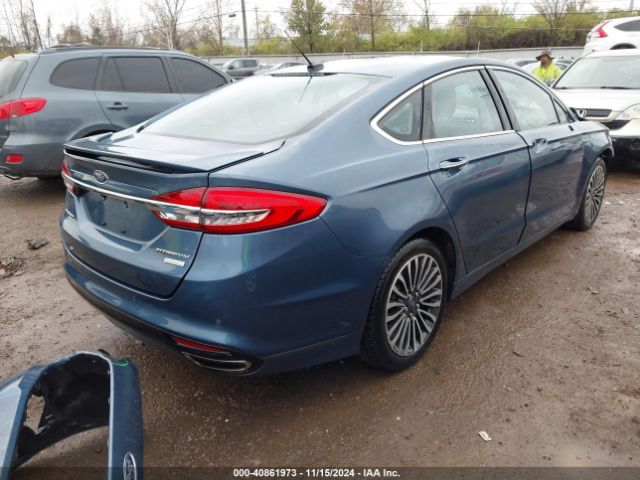 3FA6P0K95JR155975 Ford Fusion Titanium