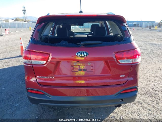5XYPG4A30GG166503 KIA Sorento 2.4l Lx