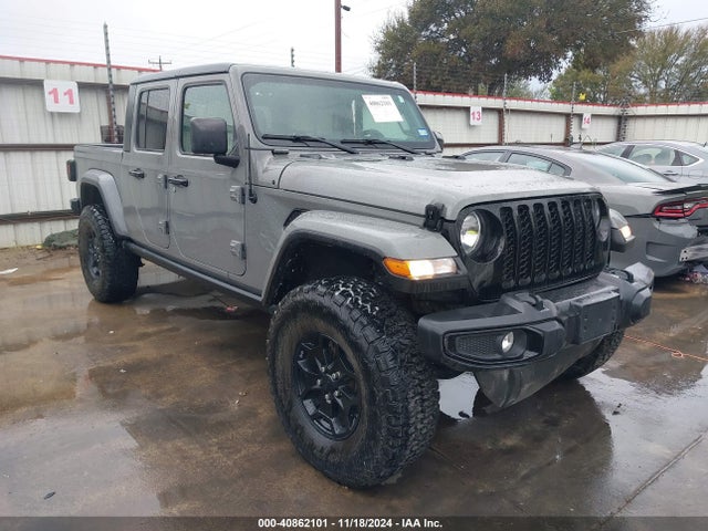 Jeep Gladiator Willys 4x4 2021 1C6JJTAM4ML560751 Image 1