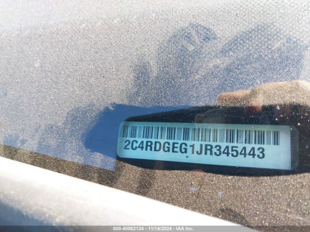2C4RDGEG1JR345443 Dodge Grand Caravan Gt