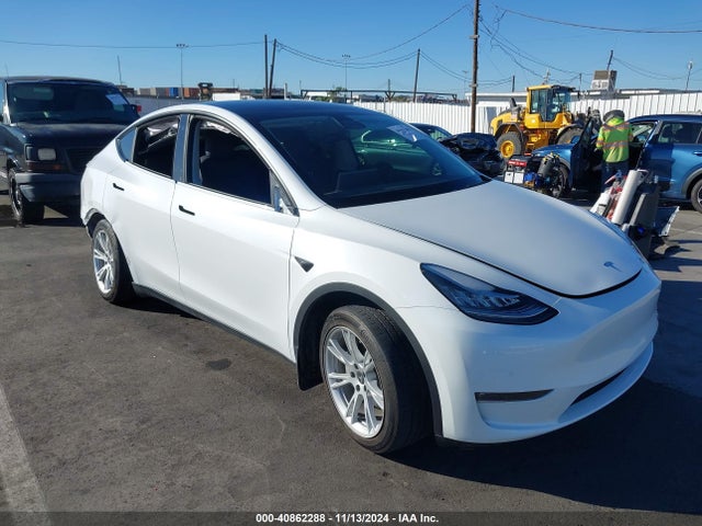 2021 TESLA MODEL Y 5YJYGDEE8MF271017 Photo 0