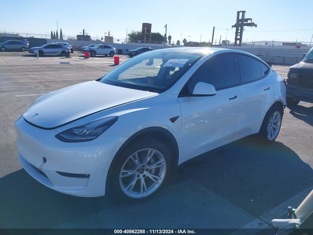 2021 TESLA MODEL Y 5YJYGDEE8MF271017 Photo 1
