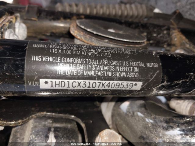 2007 HARLEY-DAVIDSON XL1200 1HD1CX3107K409539 Photo 9