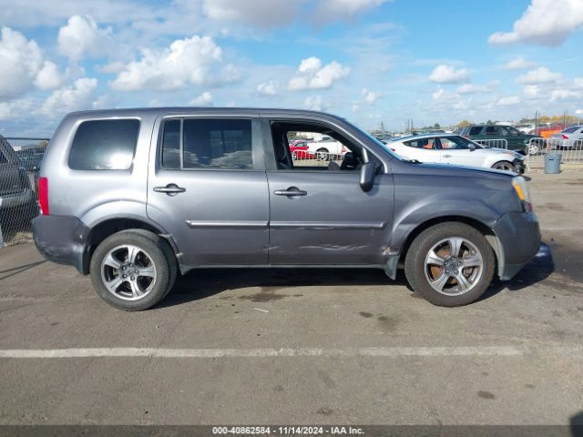 5FNYF4H35FB074886 Honda PILOT SE