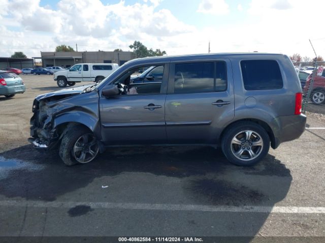 5FNYF4H35FB074886 Honda PILOT SE
