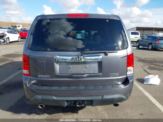5FNYF4H35FB074886 Honda PILOT SE