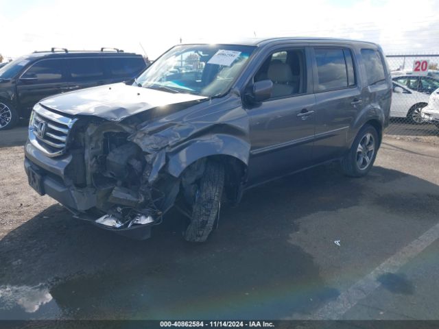 5FNYF4H35FB074886 Honda PILOT SE