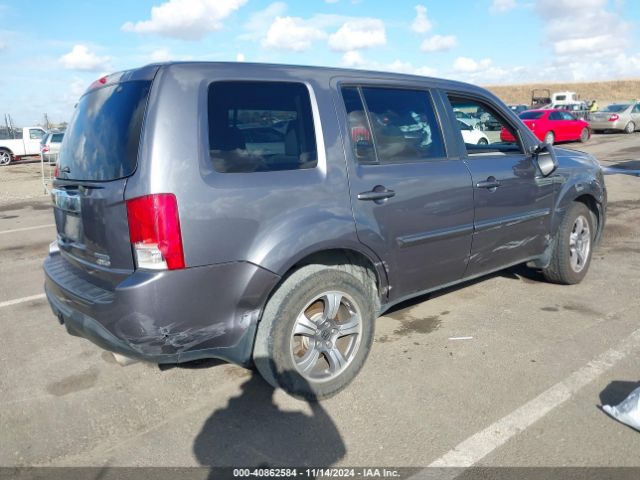 5FNYF4H35FB074886 Honda PILOT SE