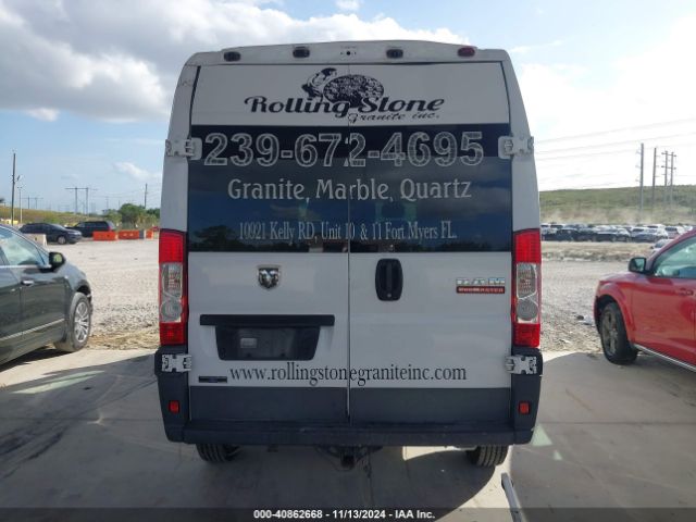 3C6TRVDGXHE539159 RAM Promaster 2500 High Roof 159 Wb