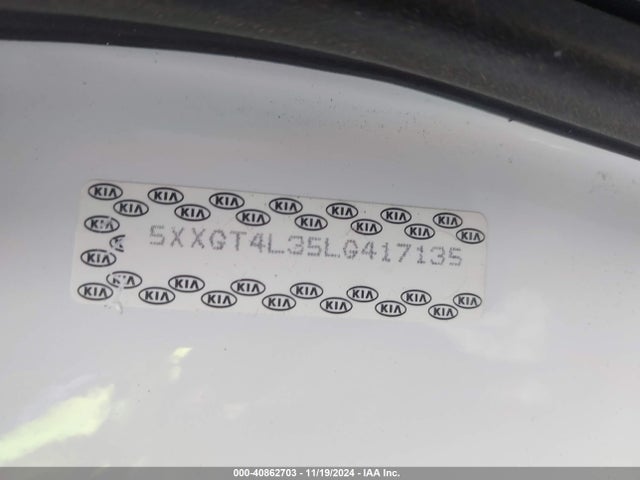 KIA Optima S 2020 5XXGT4L35LG417135 Image 9