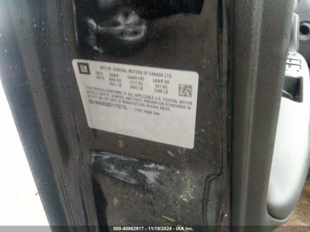 2G1WA5E36E1173775 Chevrolet Impala Limited Ls
