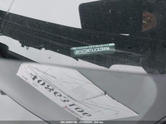 Nissan ROGUE SV 2018 5N1AT2MTXJC833456 Image 9