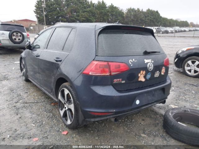 3VW447AU1HM041078 Volkswagen Golf Gti Autobahn 4-door/s 4-door/se 4-door/sport 4-door