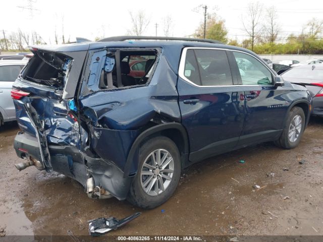 1GNERGKW8NJ128341 Chevrolet Traverse Fwd Lt Cloth