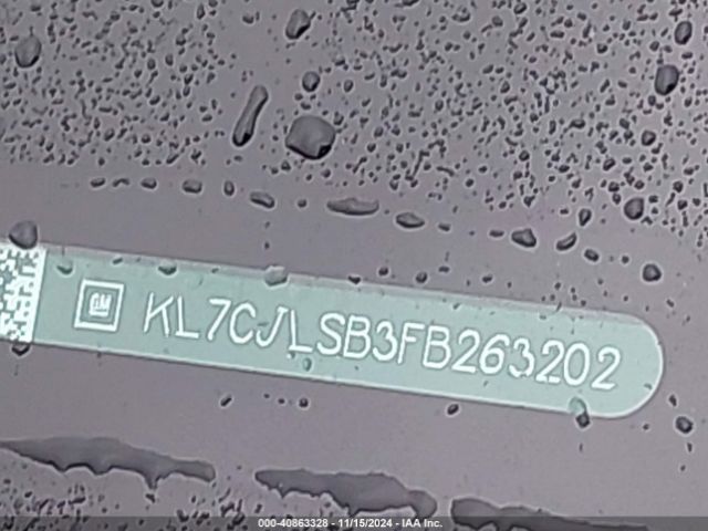 KL7CJLSB3FB263202 Chevrolet Trax Lt