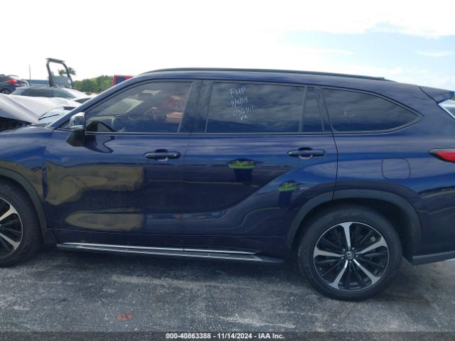5TDLZRAHXMS036101 Toyota Highlander Xse