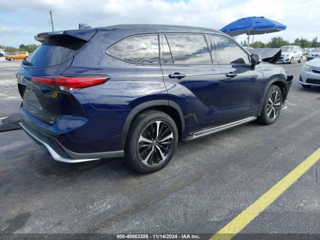 5TDLZRAHXMS036101 Toyota Highlander Xse