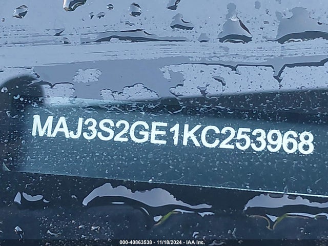 MAJ3S2GE1KC253968 Ford Ecosport Se