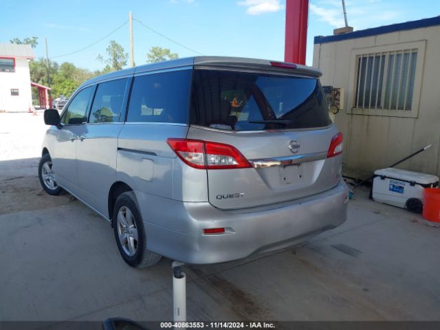 JN8AE2KPXF9122062 Nissan Quest Platinum/s/sl/sv