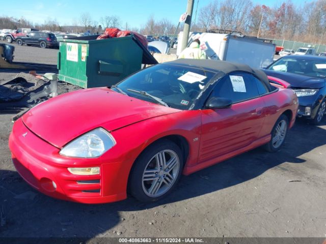 2003 MITSUBISHI ECLIPSE SPYDER 4A3AE55H03E084195 Photo 1