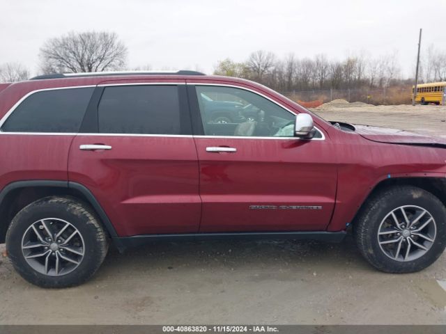 1C4RJFBG4JC503841 Jeep Grand Cherokee Limited 4x4