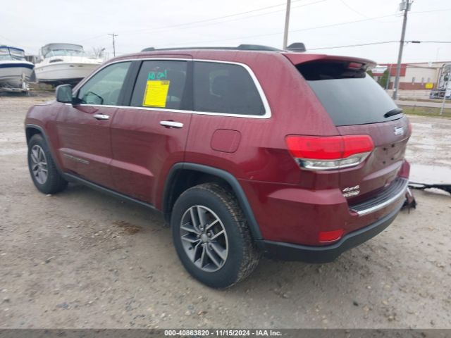 1C4RJFBG4JC503841 Jeep Grand Cherokee Limited 4x4