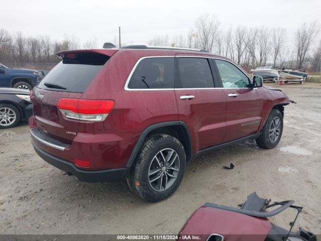 1C4RJFBG4JC503841 Jeep Grand Cherokee Limited 4x4