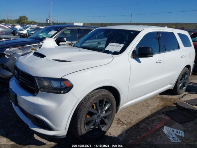 1C4RDHDG7JC384926 Dodge Durango Gt Rwd