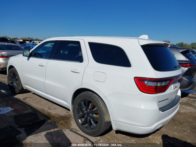 1C4RDHDG7JC384926 Dodge Durango Gt Rwd