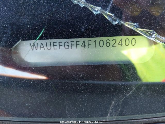 WAUEFGFF4F1062400 Audi A3 2.0t Premium