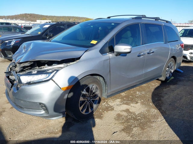Honda Odyssey Ex-l 2022 5FNRL6H74NB019128 Image 2