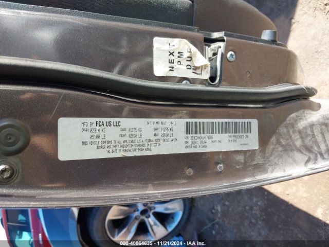 2C3CDXHGXJH176289 Dodge Charger Sxt Plus Rwd