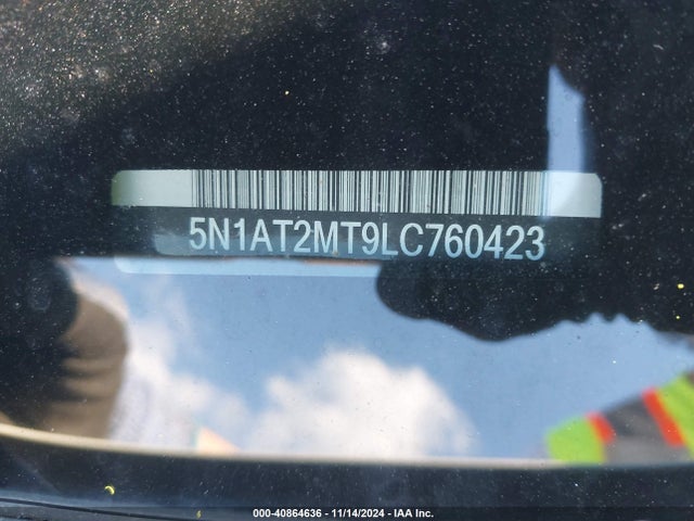 5N1AT2MT9LC760423 Nissan Rogue S Fwd