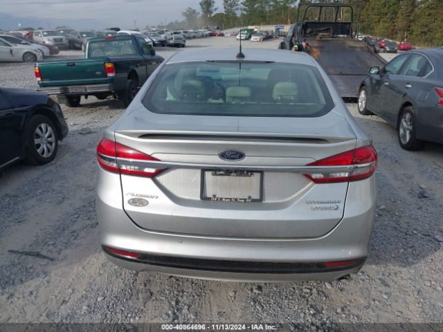 3FA6P0RU7JR247311 Ford Fusion Hybrid Titanium