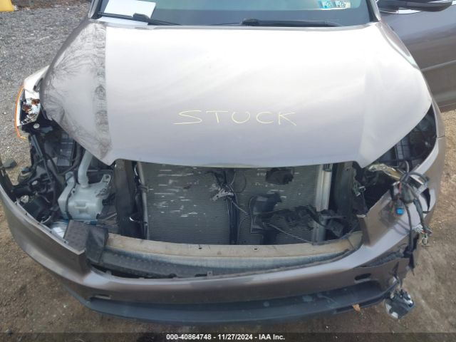 5TDJKRFH8GS345462 Toyota Highlander Xle V6