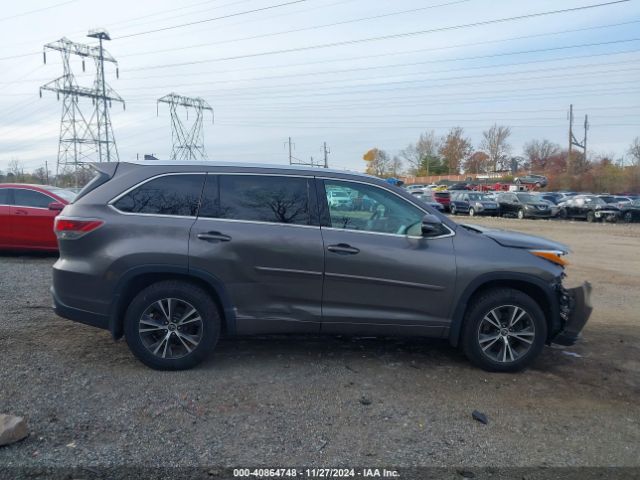 5TDJKRFH8GS345462 Toyota Highlander Xle V6