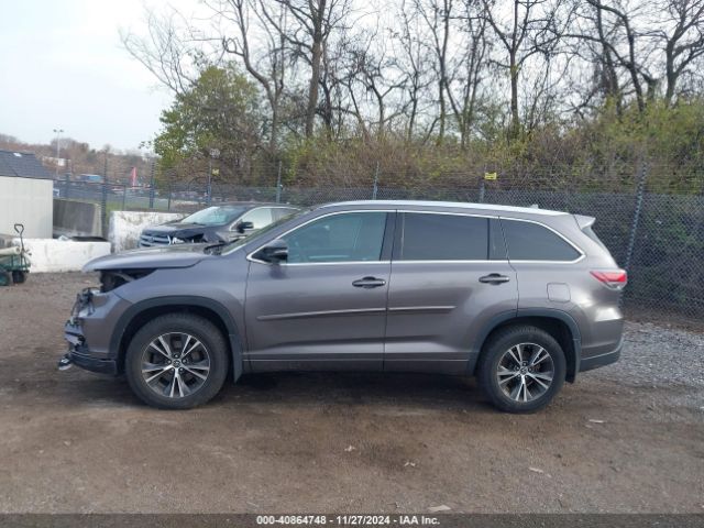 5TDJKRFH8GS345462 Toyota Highlander Xle V6