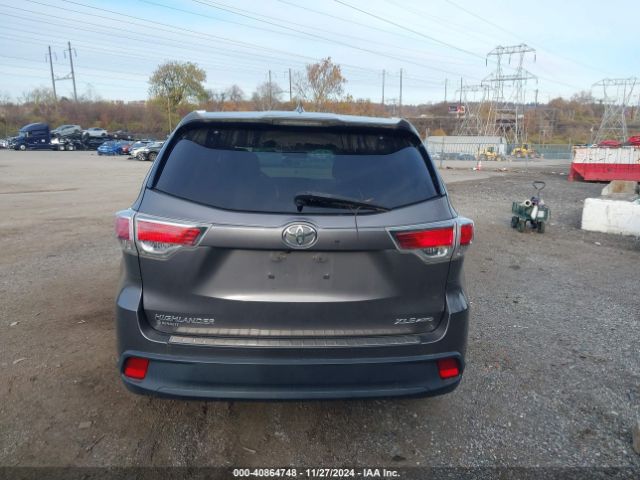 5TDJKRFH8GS345462 Toyota Highlander Xle V6
