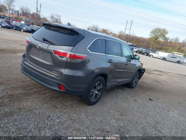 5TDJKRFH8GS345462 Toyota Highlander Xle V6