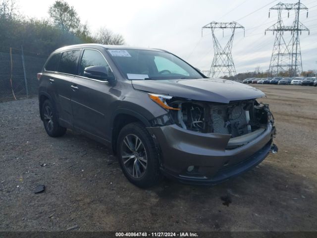 5TDJKRFH8GS345462 Toyota Highlander Xle V6