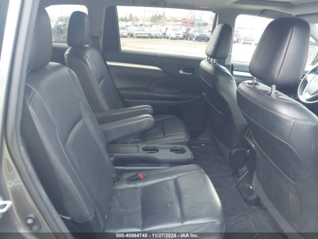 5TDJKRFH8GS345462 Toyota Highlander Xle V6