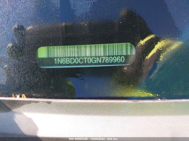 1N6BD0CT0GN789960 Nissan FRONTIER S