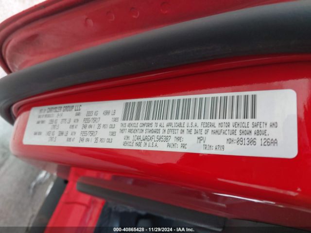1C4AJWAGXFL505387 Jeep Wrangler Sport