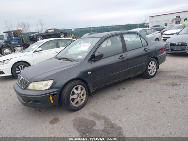 2002 MITSUBISHI LANCER JA3AJ36E42U052117 Photo 1
