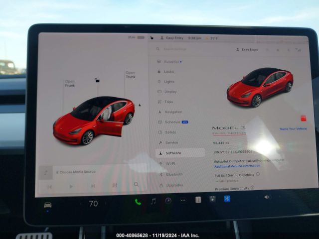 5YJ3E1EBXJF055508 Tesla Model 3 Long Range/performance
